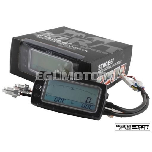 Stage6 R/T G2 multiméter, fekete