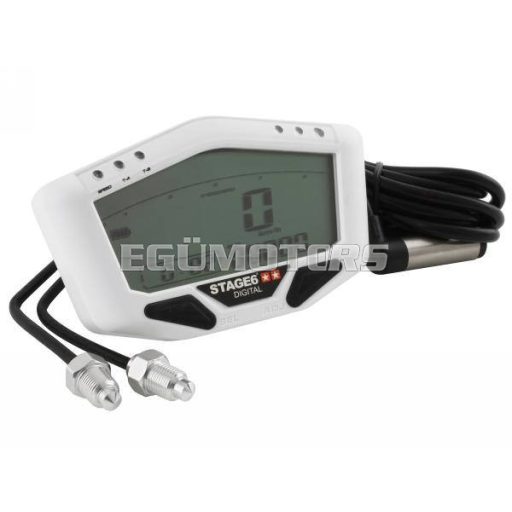 Stage6 Sebességmérő műszer, Fehér