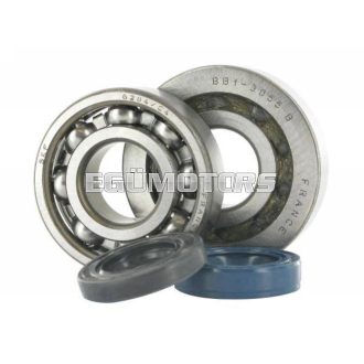 Stage6 Főtengely csapágy szett, Fém, Peugeot