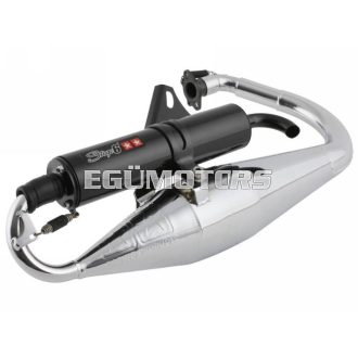 Stage6 Pro Replica kipufogó, Króm, Minarelli álló