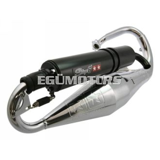 Stage6 Pro Replica kipufogó, Króm, Peugeot