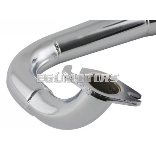 Stage6 Pro Replica kipufogó, Krom/karbon, Peugeot fekvő