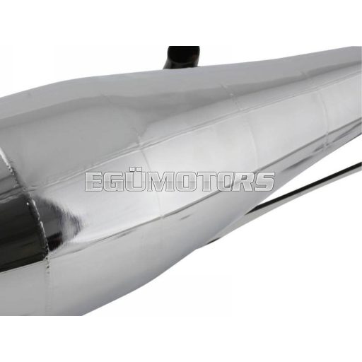 Stage6 Pro Replica kipufogó, Krom/karbon, Peugeot fekvő