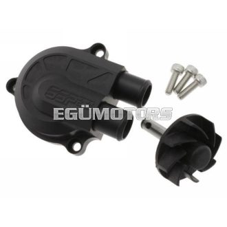 Stage6 SSP CNC Vízpumpafedél, Matt fekete