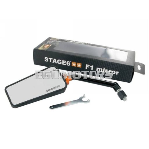Stage6 F1 tükör, bal, króm