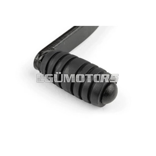 STR8 váltókar nem behajtható, acél, fekete, Derbi