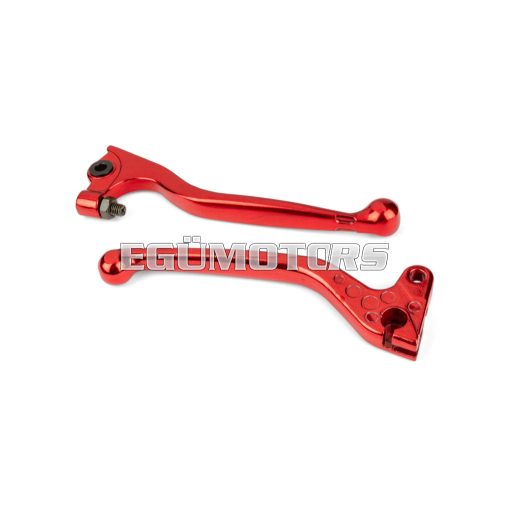 STR8 AJP fékkar készlet piros, Derbi Senda / Gilera RCR / SMT