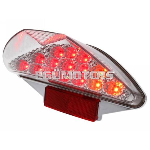 STR8 Black-line LED-es hátsólámpa irányjelzővel Aerox / Nitro