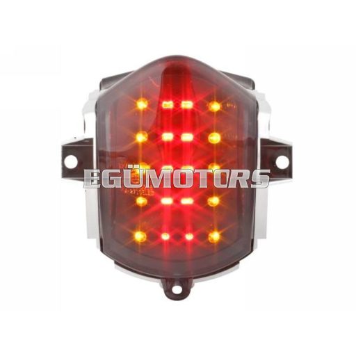 STR8 Black-line LED-es hátsólámpa irányjelzővel SR Factory