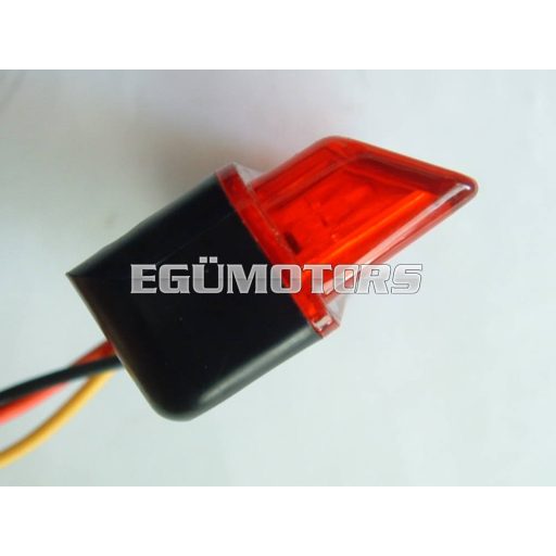 Univerzális hátsó lámpa, STR, Piros