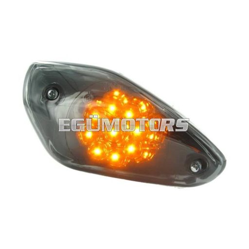 STR8 LED első index, fekete, Aerox/Nitro