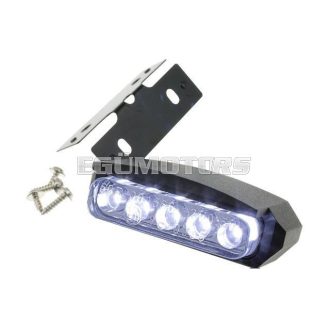 STR8 LED Rendszámtábla megvilágító Fekete