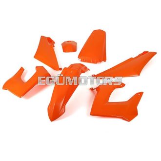 Toxik 7 darabos idomszett, Derbi DRD, Narancs