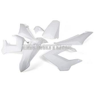 Toxik 7 darabos idomszett, Derbi DRD, Fehér