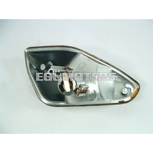 Aerox, komplett első index, füst színű, bal oldal