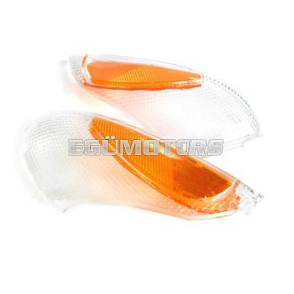 Gilera Stalker indexbúra, hátsó, bal, fehér