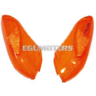 Gilera Stalker indexbúra, hátsó, bal, sárga 294598